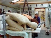  Constant measurements and observations are needed to ensure the sculpture is exactly as required.